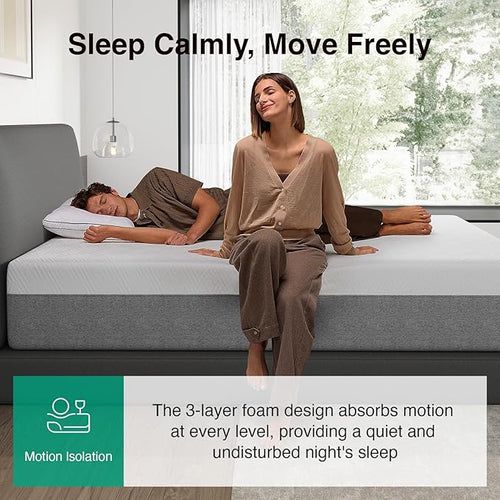 14 inch Novilla-Mattress-Suppotive-Pressure-Relieving