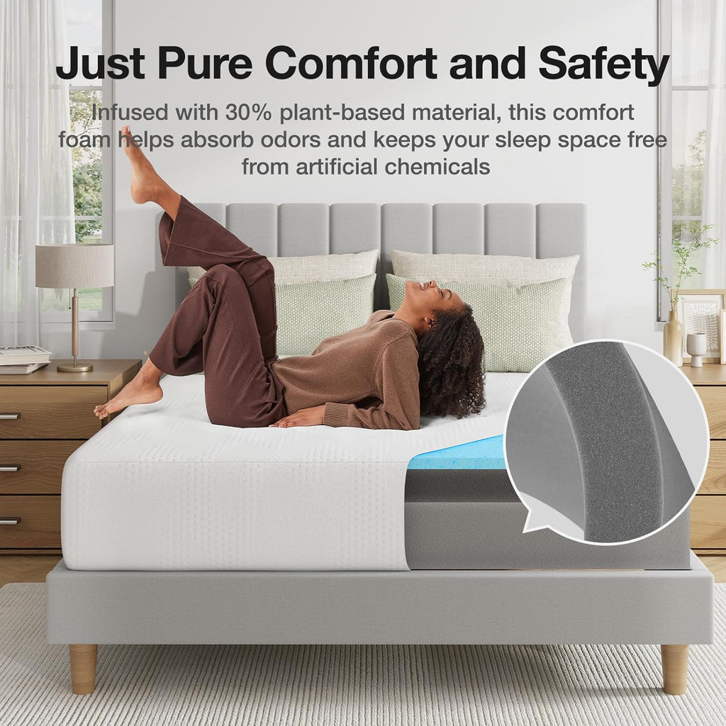 Novilla Full Mattress, 10 Inch Full Size Mattress